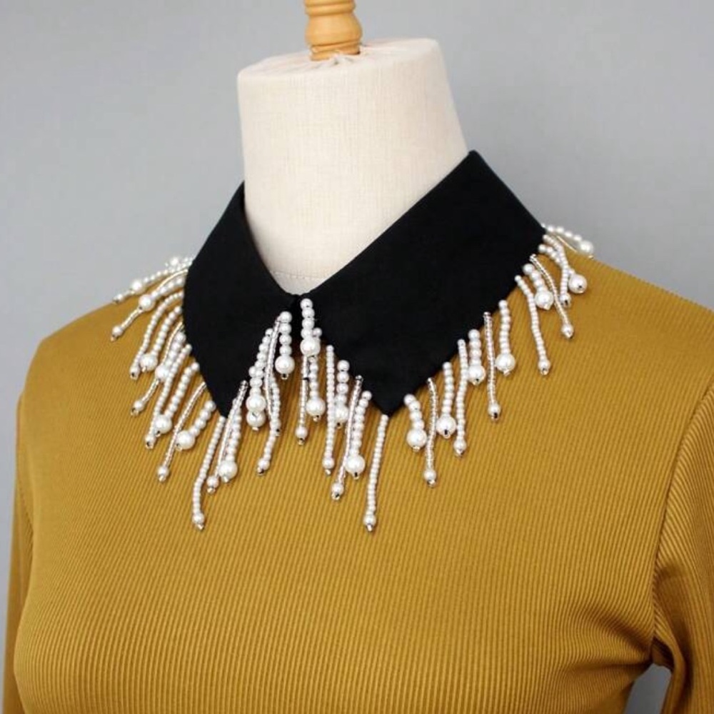 💎 Embellished Dickey Collar 💎 - Picture 3 of 3